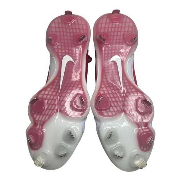 Nike Force Zoom Trout 7 Pro Men Metal Baseball Cleats Red White Sz 11 CQ7224-602 - Picture 7 of 9